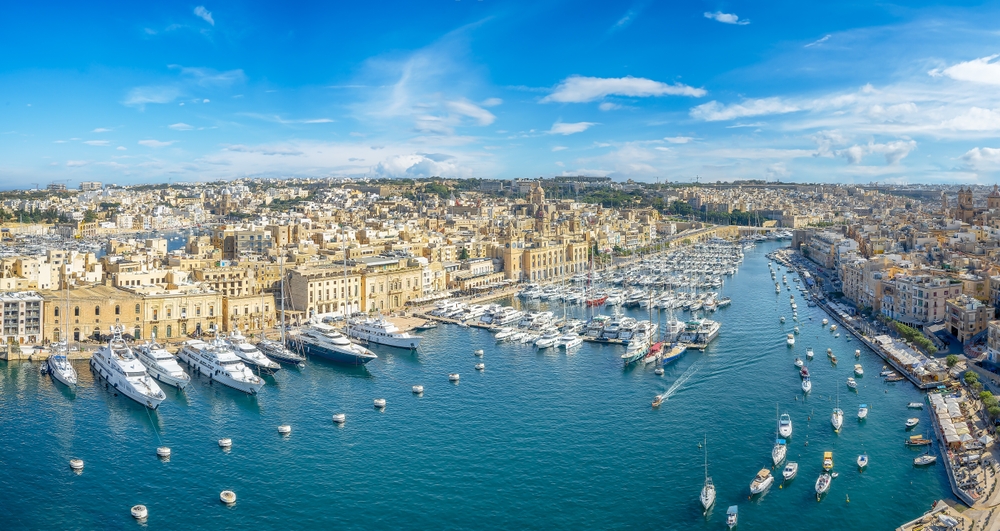 Image of Port Valetta in Malta
